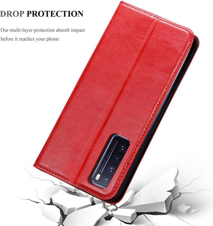 Actual product image Cadorabo Book Invisible Magnet Cover (Huawei Nova 7 5G)