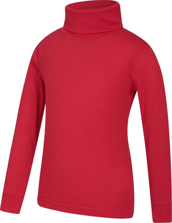 Actual product image Mountain Warehouse Childrens/Kids Talus Roll Neck Long-Sleeved Top (146, 152)