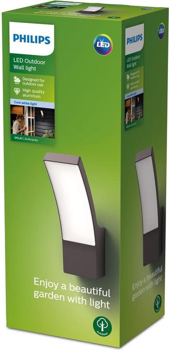 Actual product image Philips Splay wall lamp (1200 lm, IP44)