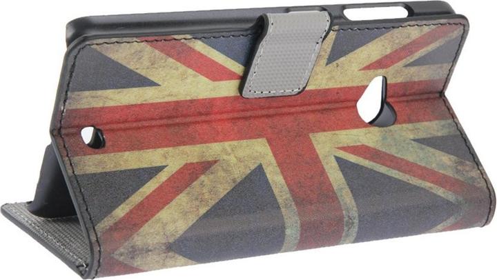 Actual product image König Design Mobile phone cover case for mobile phone Microsoft Lumia 535 retro flag England (Microsoft Lumia 535)