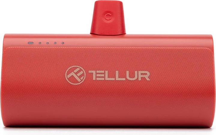 Image du produit Tellur PD202 Banque d'alimentation 5000mAh rouge (5000 mAh, 18.50 Wh)