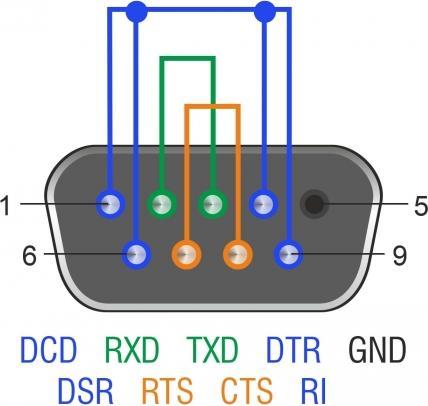 Produktbild Delock RS-232/422/485 Loopback Adapter mit DB9 Stecker
