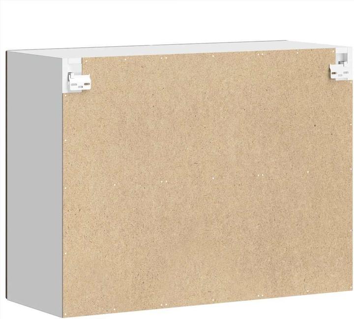 Actual product image VidaXL Kitchen wall unit with glass door Porto brown oak-look (80 x 31 x 60 cm)