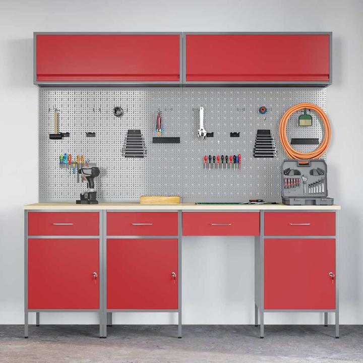 Produktbild vidaXL Werkstattschrank (55 cm, 200 cm)