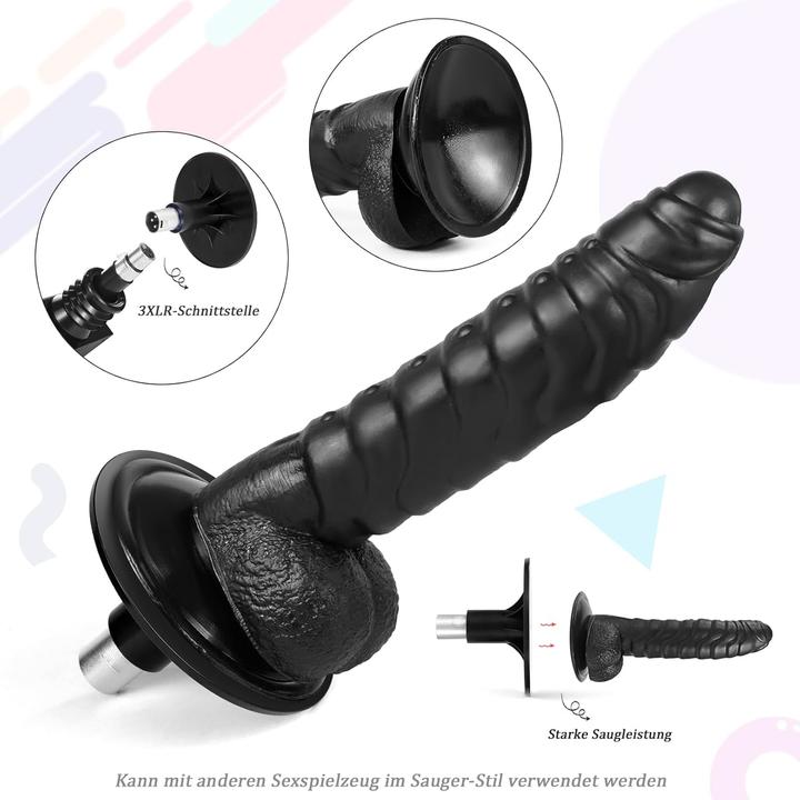 Immagine prodotto Qianmu Liebesmaschine mit 7 Aufsätzen