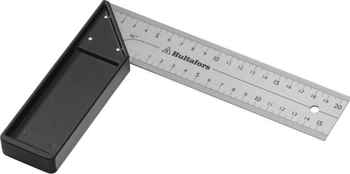 Actual product image Hultafors Vinkel 20cmanslag i aluminiumrustfri blade 1,5x45mm