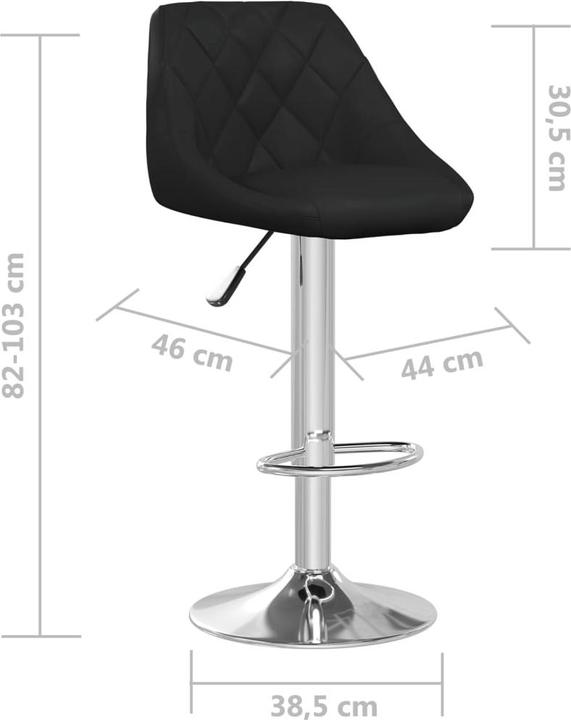 Actual product image VidaXL Tabouret de bar