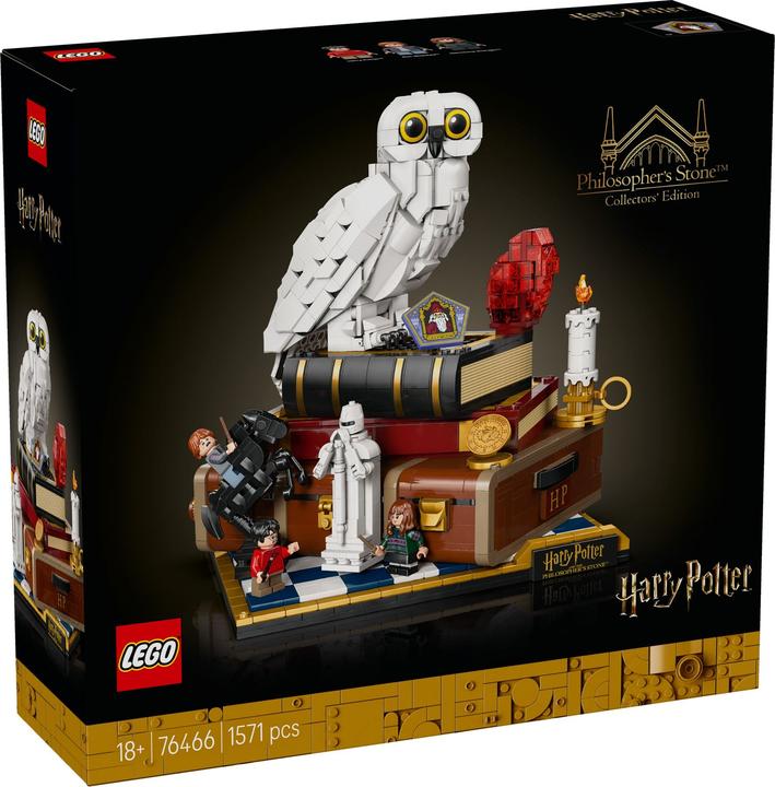 Produktbild LEGO Harry Potter Stein der Weisen – Sammleredition (76466, LEGO Harry Potter)