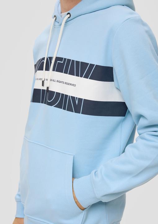 Image du produit s.Oliver Sweatshirt Kapuzenpullover mit Labelprint (XL)