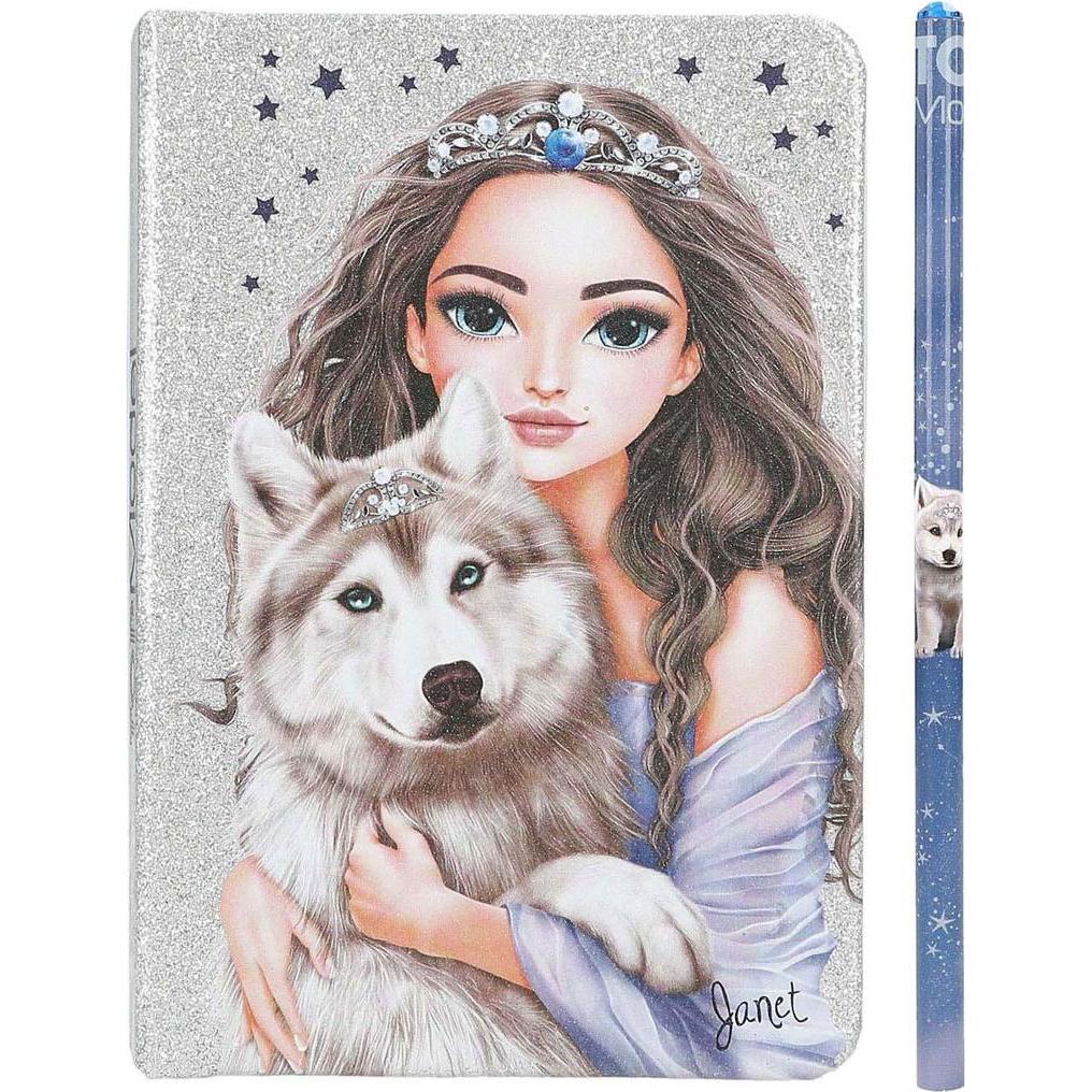 Thumbnail - Top Model, Heft + Block, TOPModel - Notebook & Pencil WOLF ( 0413176 )