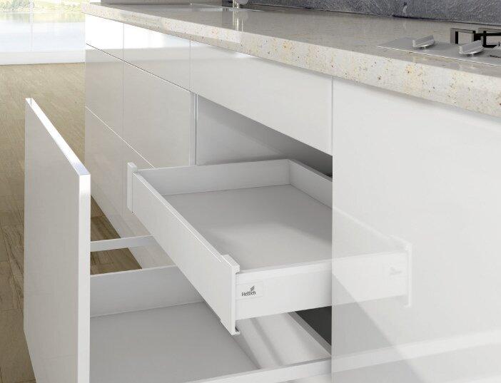 Immagine prodotto Hettich Spondine per cassetto ArciTech, bianco