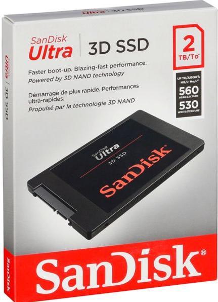 Produktbild Sandisk Ultra 3D (2000 GB, 2.5")