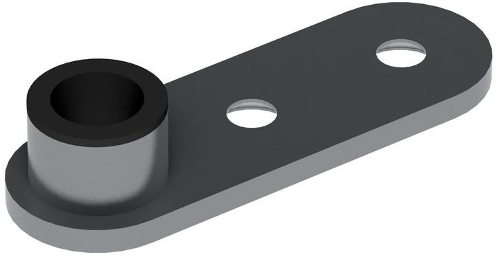 Glutz Stangenführungsplatte, 11041, 60x20mm