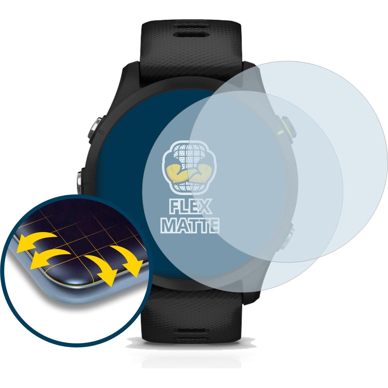 Thumbnail - BROTECT Full-Cover Displayschutz Matt, Smartwatch Schutzfolie, Grau