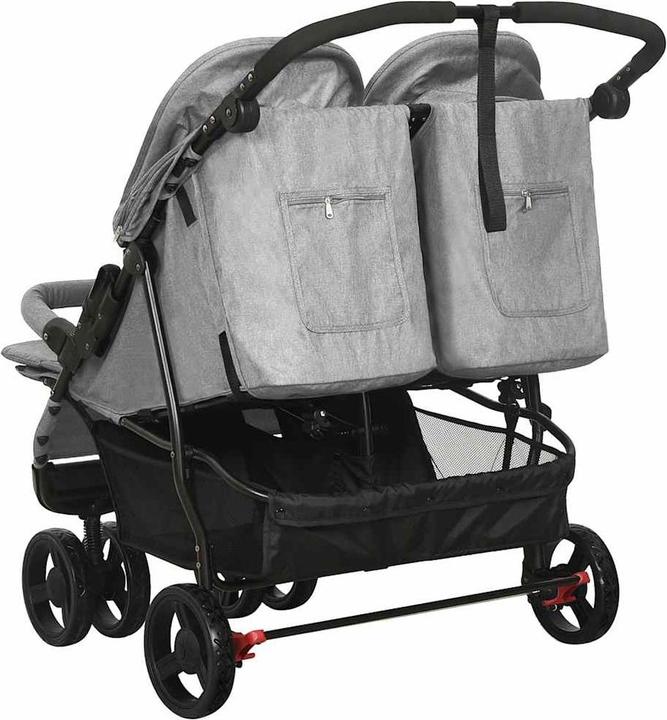 Image du produit vidaXL Geschwisterwagen