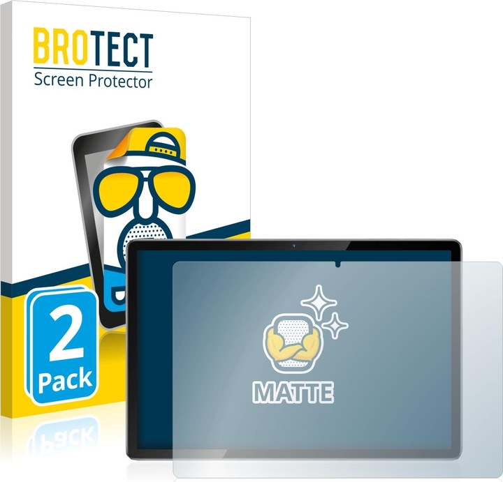 Productafbeelding BROTECT Antireflecterende schermbeschermer mat (2 Stuk, Tab 12)