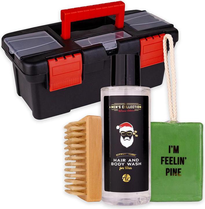 Actual product image Accentra Gift set for men MEN'S COLLECTION WINTER EDITION in a tool case (Manicure set)