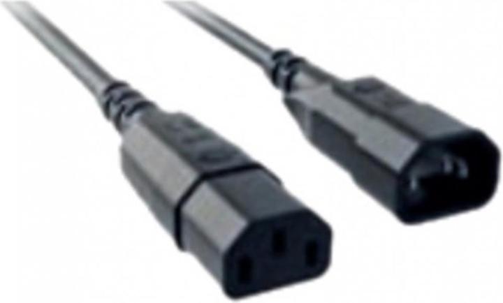 Image du produit Bachmann Cordon d'alimentation C14 vers C13 Câble d'extension (0.75 m, C14)