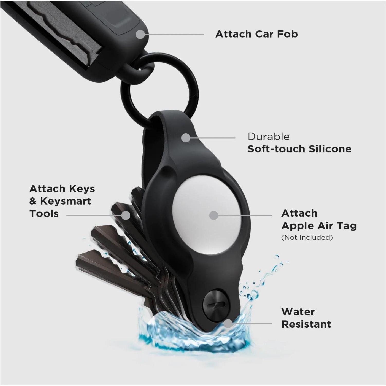 Thumbnail - Key Smart Air Flex Schlüsselhalter, Tracker Zubehör, Schwarz