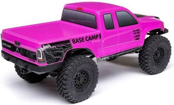 Actual product image Axial Rock Crawler SCX24 Base Camp 4WD, Pink RTR 1:24 (RTR Ready-to-Run)