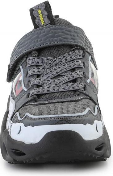 Immagine prodotto Skechers 402112L/CCBK Shark-Bots-Surf Patrol Kids Boys Sneakers Trainers Low Shoes antracite/g (28)