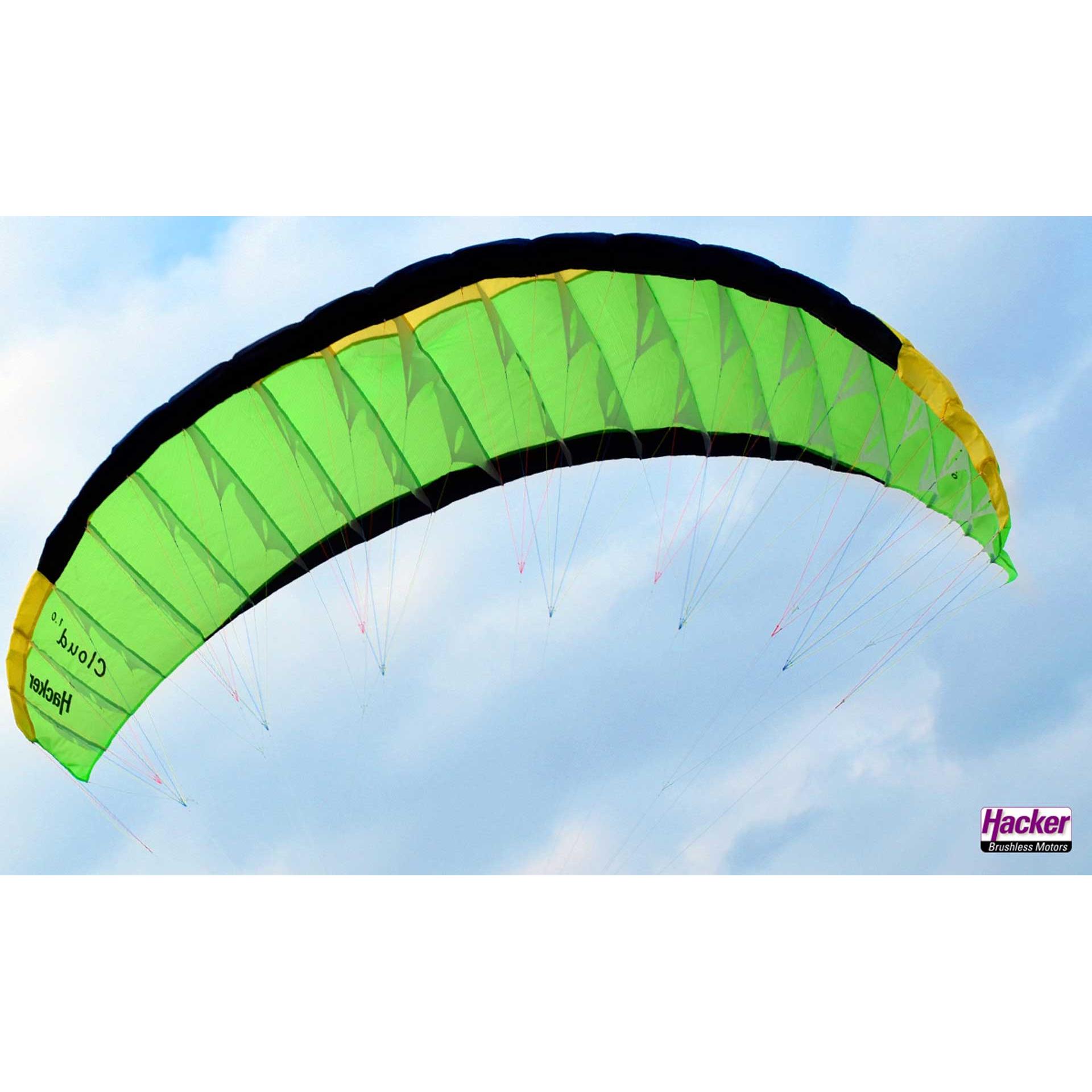 Para-RC Gleitschirm "Cloud 1.0" grün (Gleitschirm) (67006914)