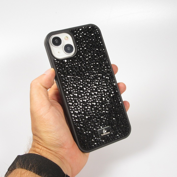 Produktbild PhoneLook Hülle Glitzer Diamant The Bling World (Apple iPhone 15 Plus)