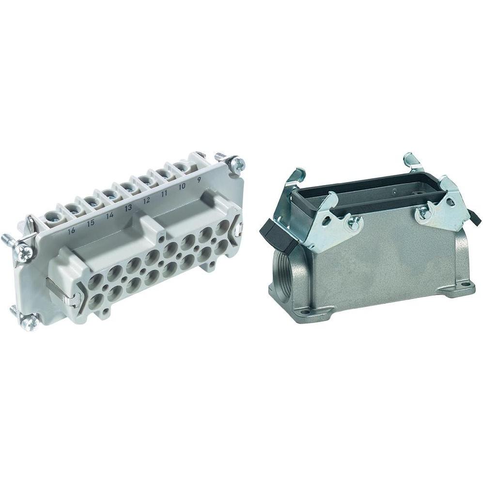 Lapp Steckverbinder-Set EPICKIT H-, Elektronikkabel + Stecker, Grau