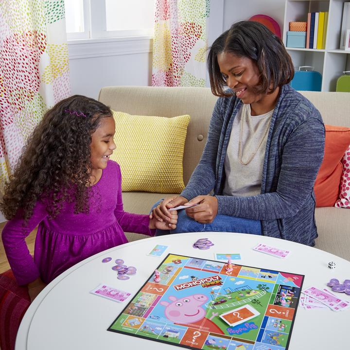 Produktbild Monopoly Junior: Peppa Pig (Französisch, 2 - 4 Spieler)