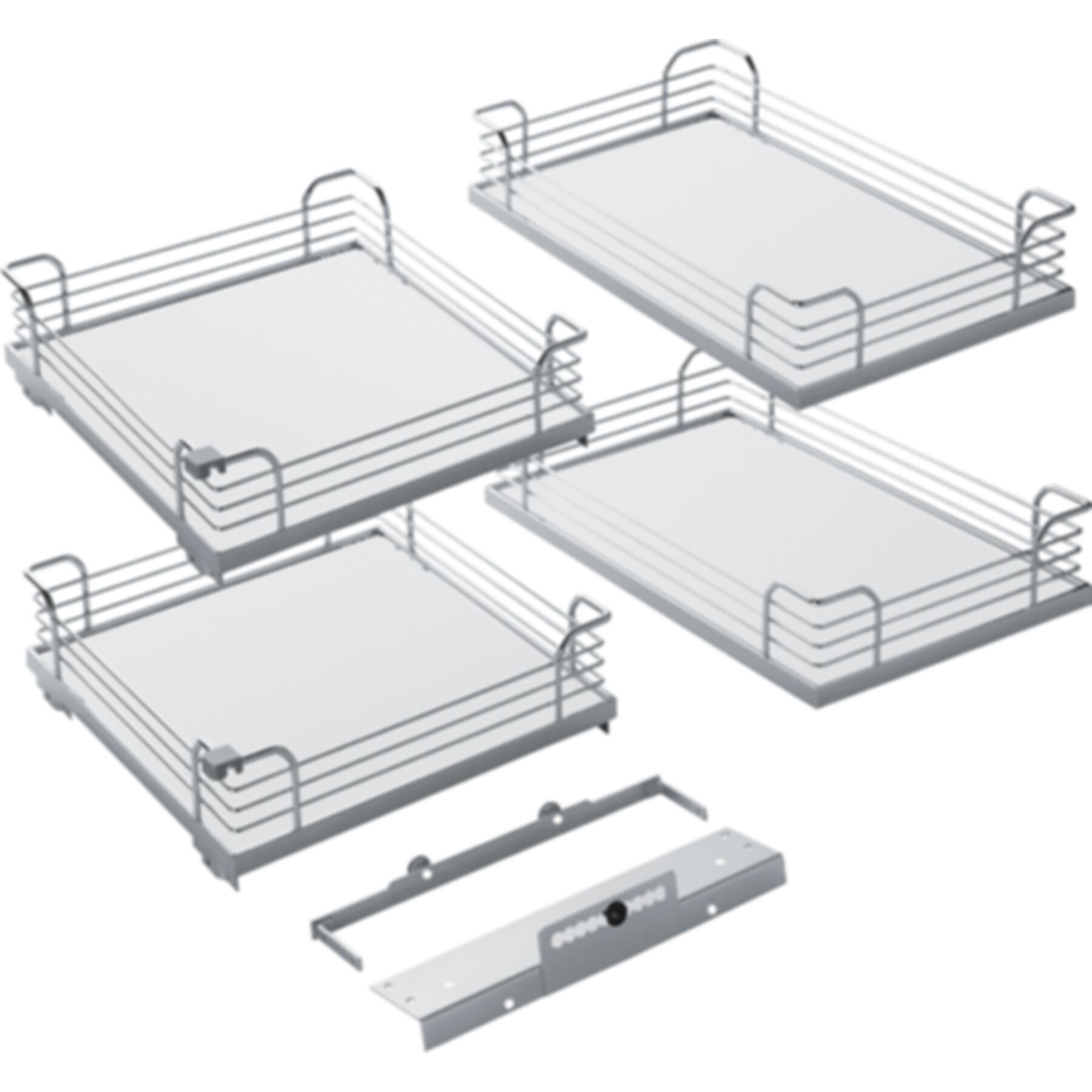 Peka Metall, Allestimento mobili, Scaffali a gancio Arena Classic 500 (1 pz.)