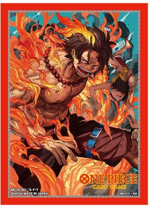 Bandai One Piece Card Game - Official Sleeves TCG + Stores Ed. Vol.5 - A (70 Sleeves)