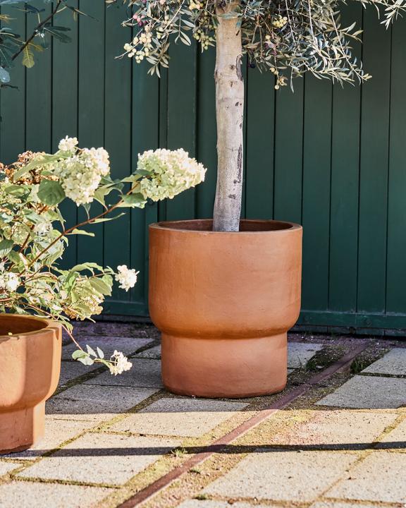 Actual product image House Doctor Planter, HDTerra, Antique brown (50 x 55 cm)