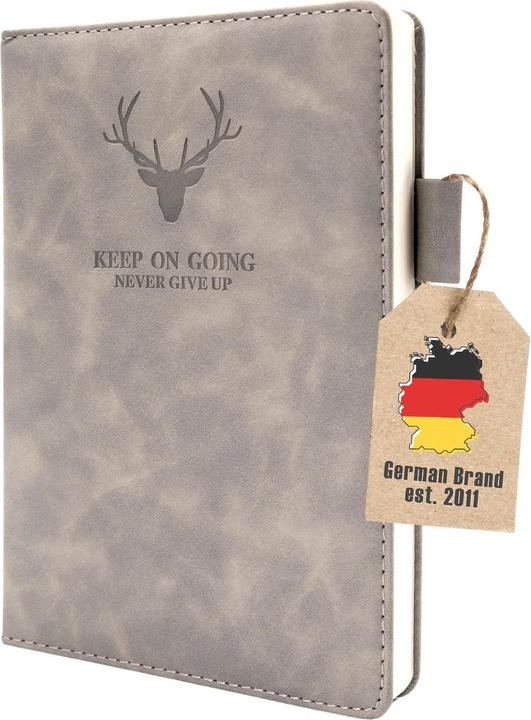 Produktbild Intirilife Notizbuch mit Stiftehalter (A5, Liniert, Harter Einband)