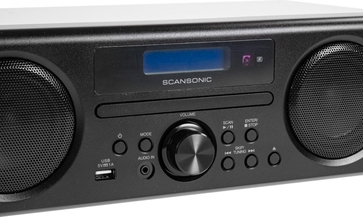 Actual product image Scansonic Da310 (DAB+, FM, Bluetooth)