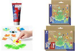 Actual product image Staedtler Finger painting color 'Noris junior (Multicoloured, 75 ml)