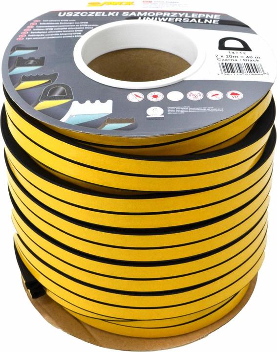 Immagine prodotto Stomil Sanok USZCZELKA DGP 14x12 CZARNA D 40mb (24 mm)