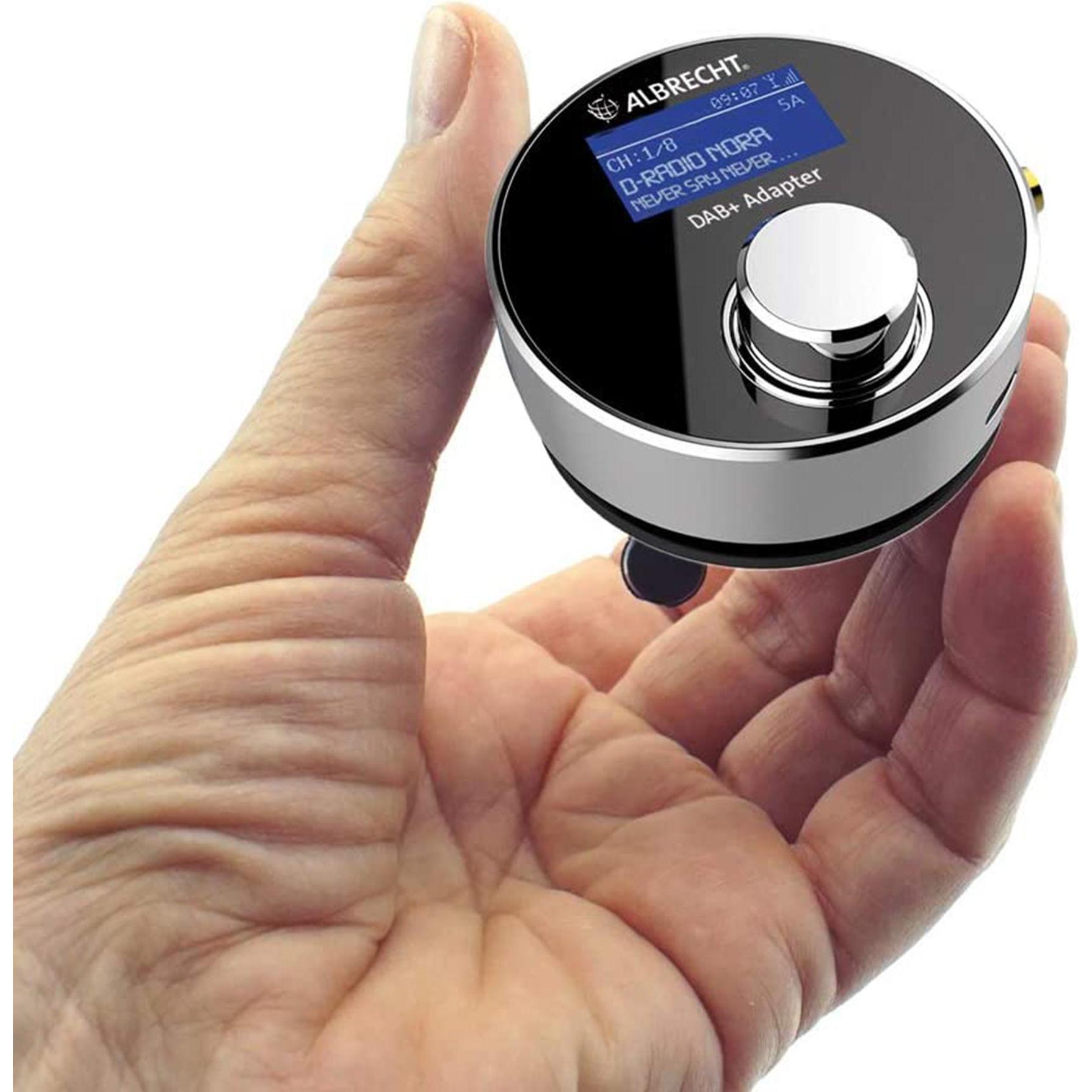 Thumbnail - Albrecht DR 54 DAB+ (Radio Tuner), HiFi Komponente, Silber, Schwarz