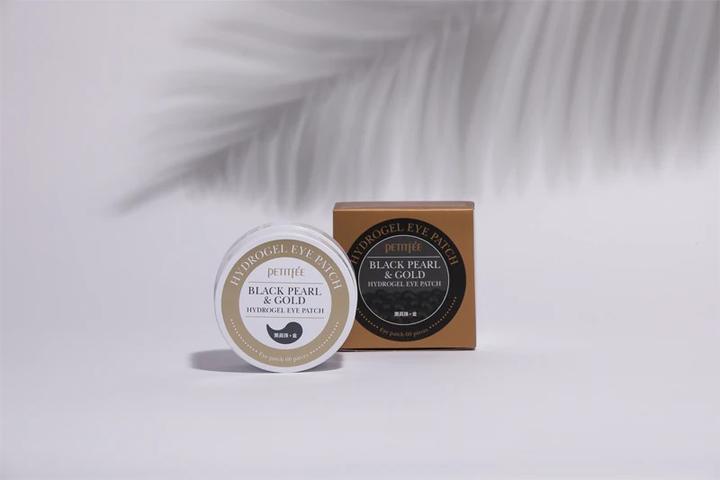 Produktbild Petitfée Black Pearl & Gold (Augenpatches, Tag + Nacht, 85 g)