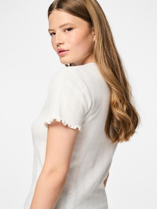 Actual product image Pieces Pcmarie Ss O-Neck Poin Top Jrs Noos Bc (L)