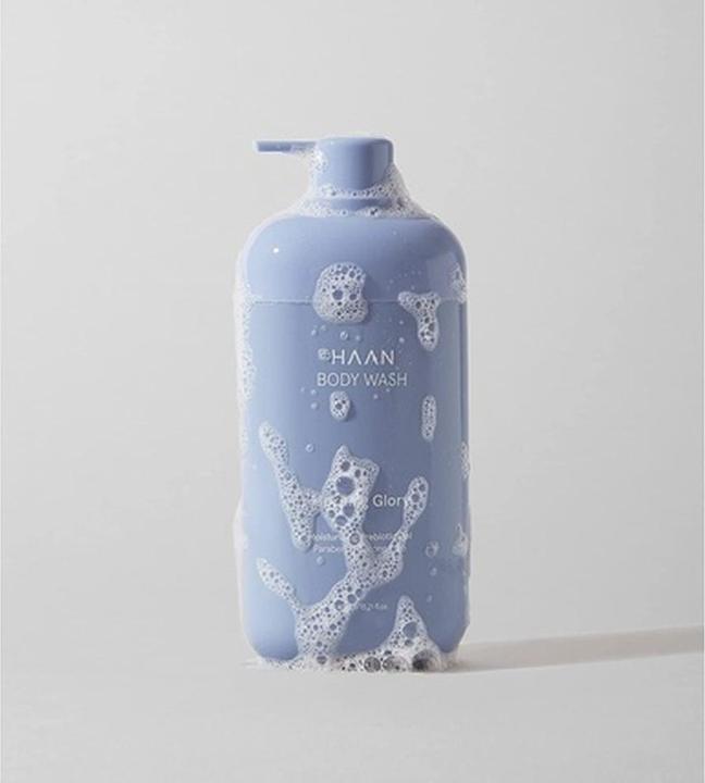Actual product image Haan Body Wash 450ml Morning Glory Scent - Reusable and Rechargeable - Vegan and Cruelty-Free (450 ml)