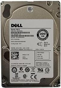 Actual product image Dell HD 300G SAS6 10K 2.5 S-LIT E/C (0.30 TB, 2.5")