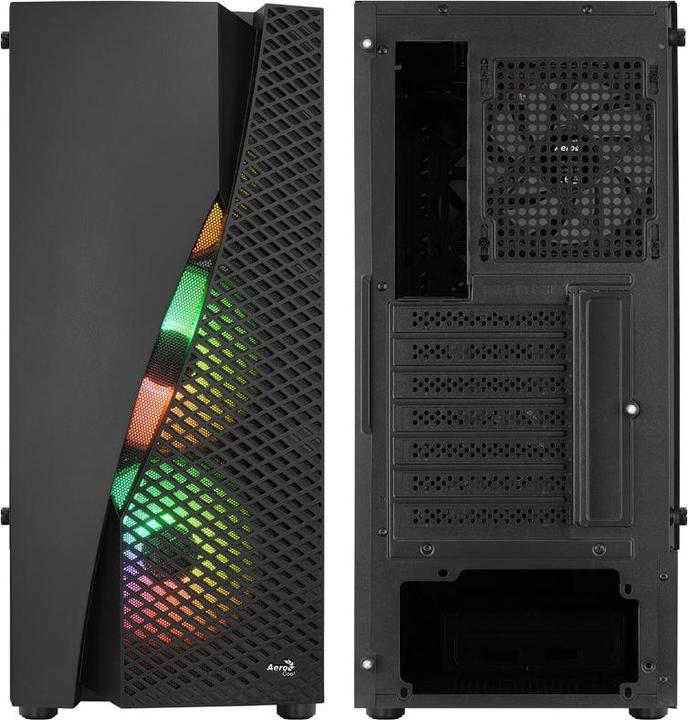 Produktbild AeroCool Wave-G-BK-v3 bk ATX- ACCM-PV35143.11 (ATX, mATX, Mini-ITX)