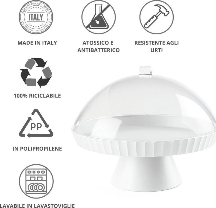 Image du produit Blim Plus Plat sur pied Agora avec cloche et pelle à gâteau ø 30 cm