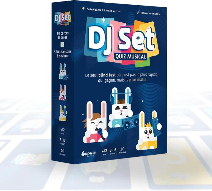 Image du produit OléMains! DJ Set - Quiz Musical (f) (Français, 3 - 16 Joueur)