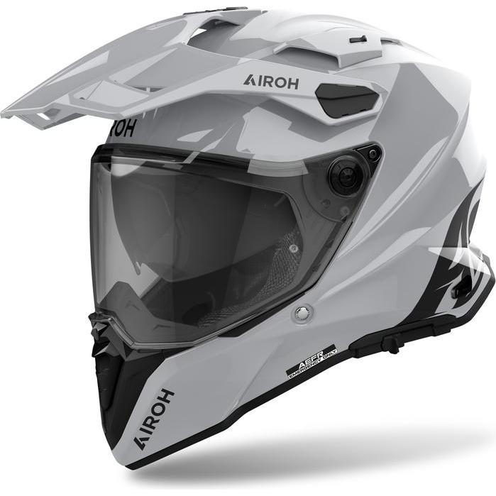 Airoh, Casco da moto, Commander 2 Color Cement Grey Gloss Helm (S)