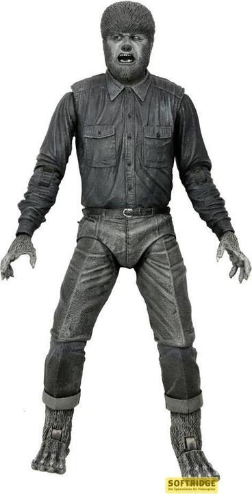 Neca Universal Monsters figurine Ultimate The Wolf Man (Black & White) 18 cm