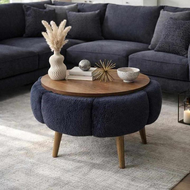 Actual product image Homitis Papatya 60 Coffee Table (60 x 60 x 44 cm)