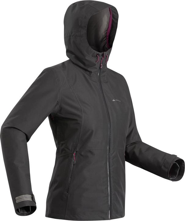 Produktbild Forclaz 3-in-1-Jacke Winterwandern Damen wasserdicht (S)