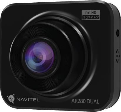 Produktbild Navitel AR280 Dual (Eingebautes Display, Eingebautes Mikrofon, Nachtsicht, Bluetooth, GPS-Empfänger, Full HD)