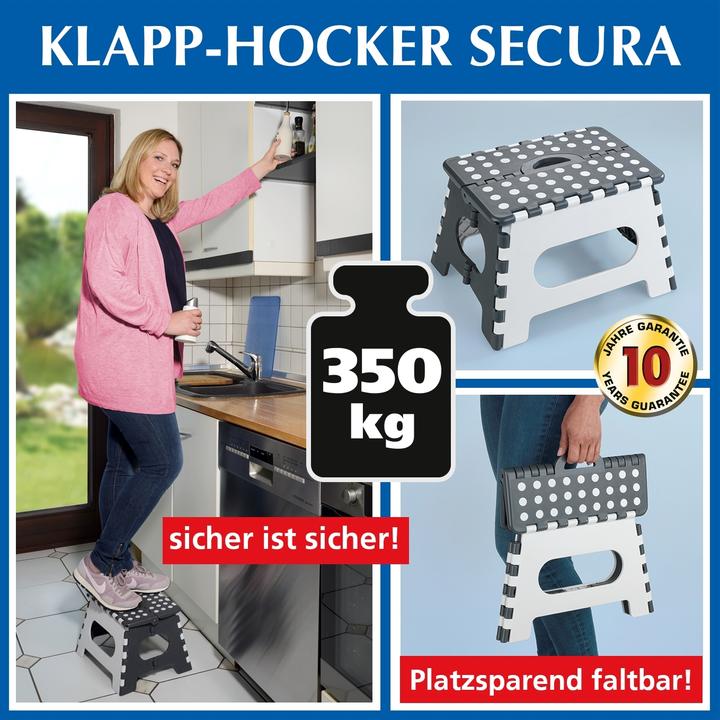 Produktbild Wenko Klapp-Hocker Secura